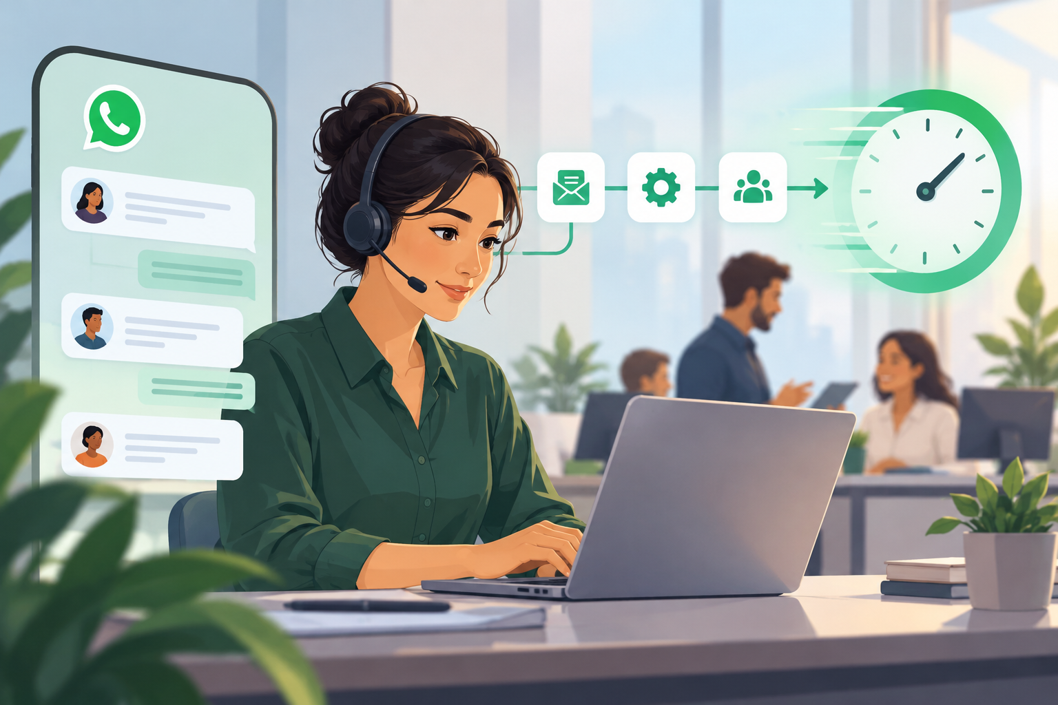 Illustration for Customer Service Response Time: A Workflow-First Guide to Faster Replies Without Adding Headcount