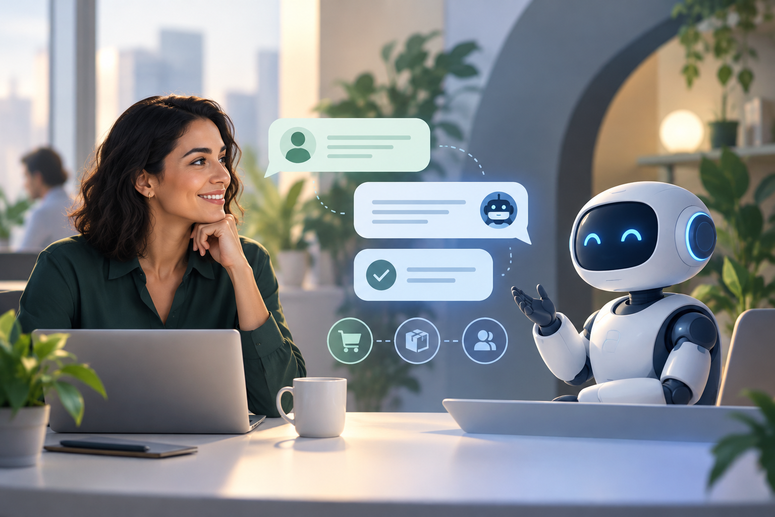 Illustration for AI-Mediated Customer Service: Preparing Your Business for Customers Who Bring Their Own AI Agents