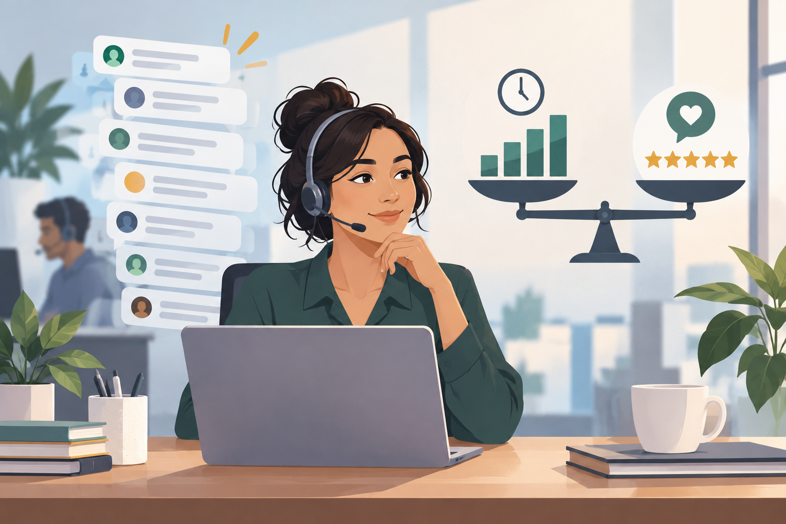 Illustration: Measuring Agent Efficiency Without Sacrificing Response Quality